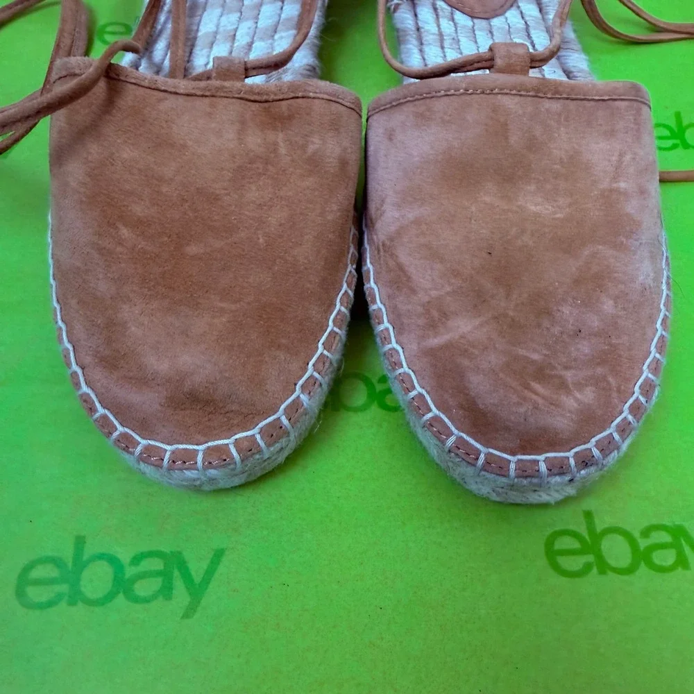 Frye suede espadrille